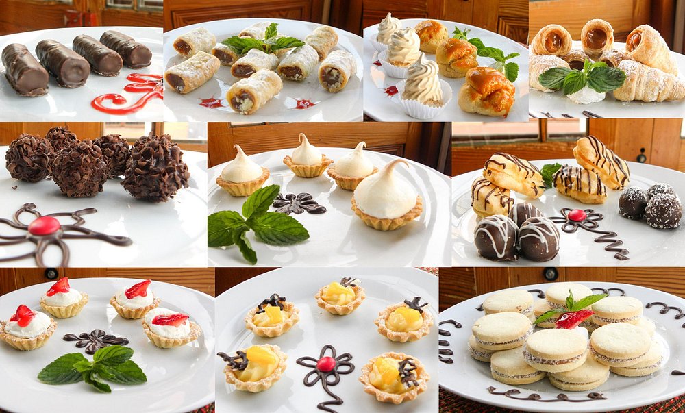 Variedad de postres Castelino Tacna