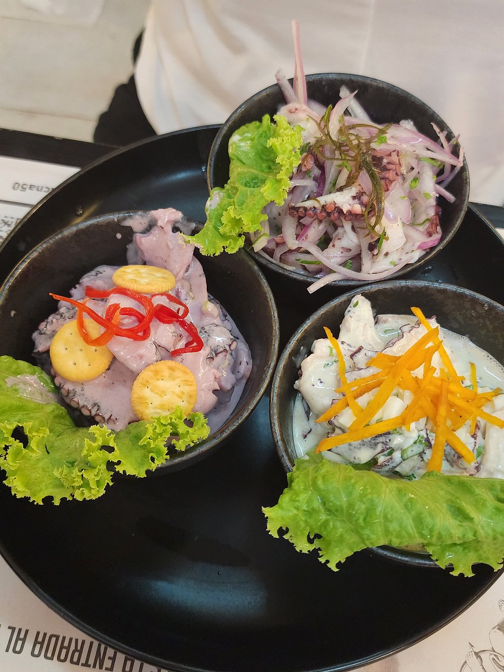 Platos Santo Pecado Tacna