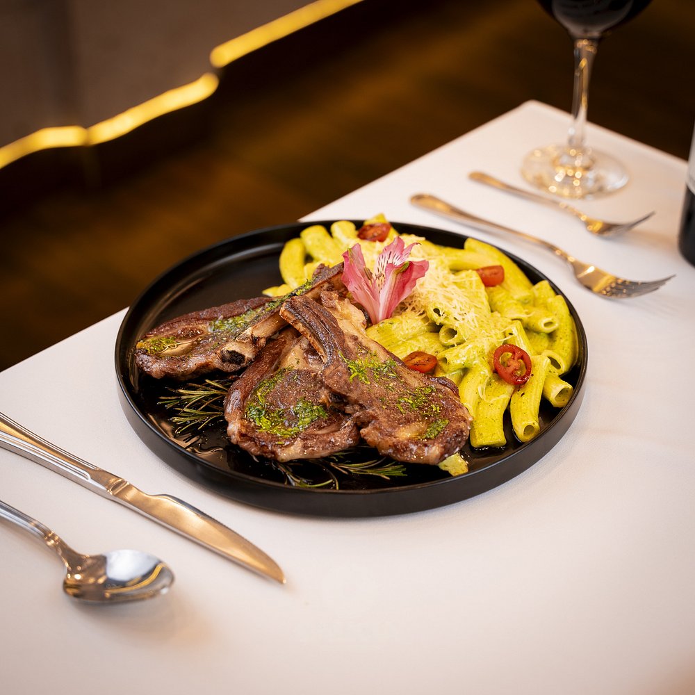 Carré de Cordero al Pesto Galicia