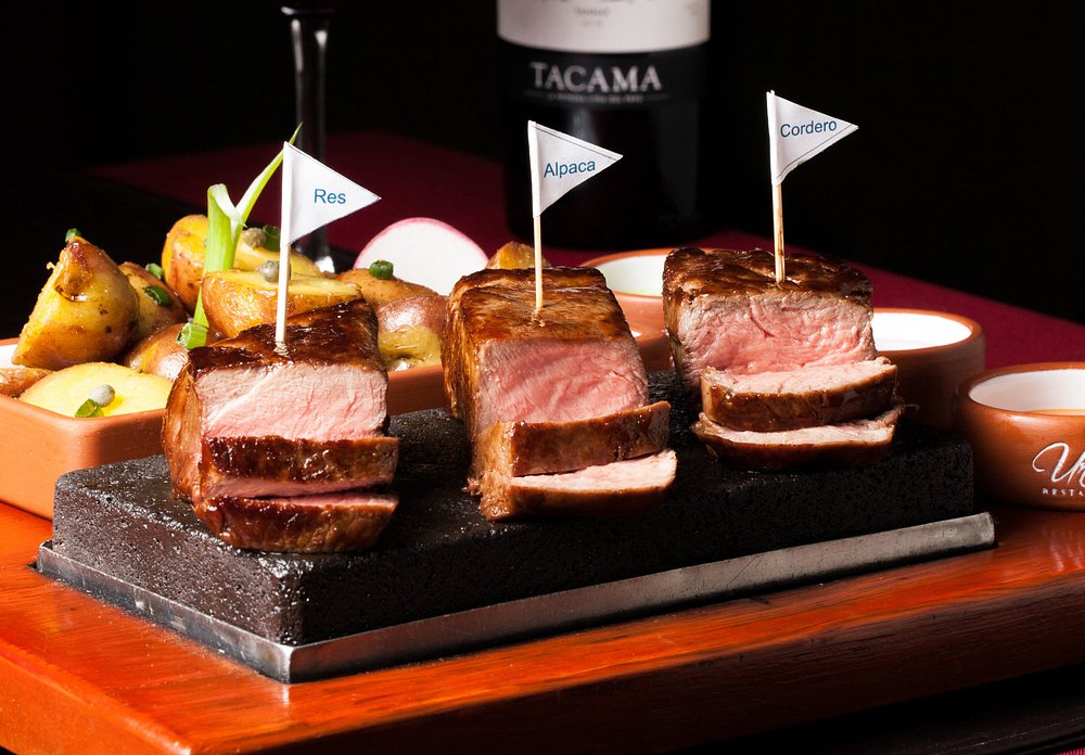 Tres carnes con cordero Urus Tacna